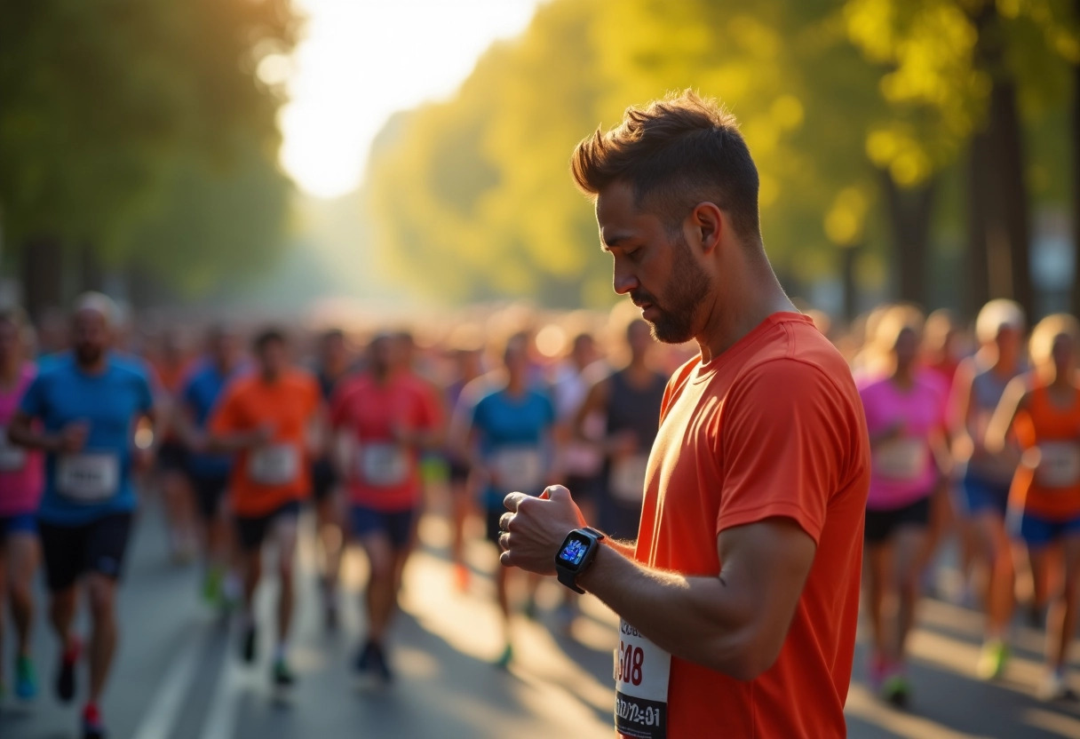 semi-marathon coureurs